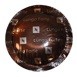 Zending zelfstandig naamwoord brug Koffie capsules Nespresso Lungo Forte