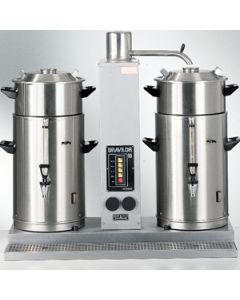 Koffiezet apparaat 2 * 20 ltr inclusief 2 containers 2 filtersets 410 Volt 10 kW 16 A