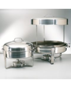 chafing dish RvS rond 70 cm